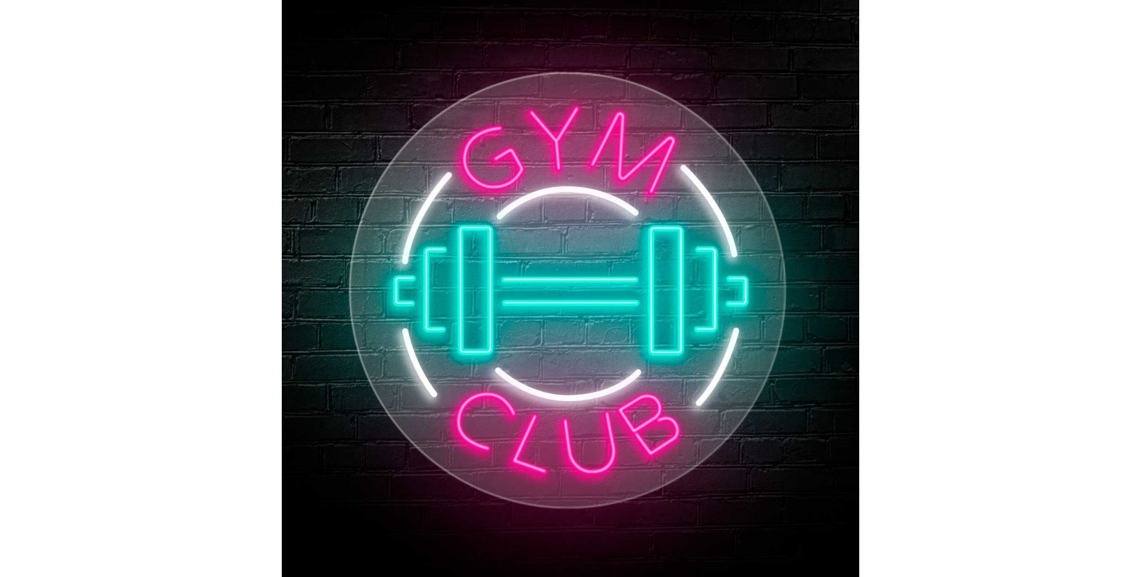 Neon gym top hotsell