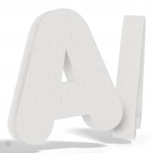 Lettres en polystyrène