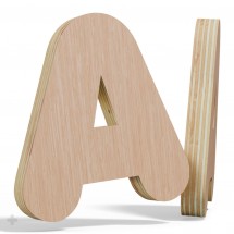 Lettre bois