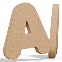 Lettres en Médium (MDF)