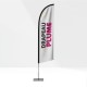 Drapeau Plume a Personnaliser
