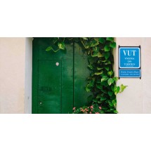 Plaque de logement à usage touristique d'Aragon