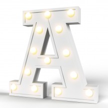 Lettres géantes avec lumières pour mariage