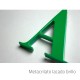 Lettres en plexiglas en relief