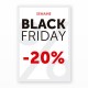Panneaux Semaine Black Friday -20%