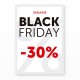Panneaux Semaine Black Friday -30%