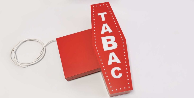 Enseigne carotte Tabac | DRAPEAU TABAC