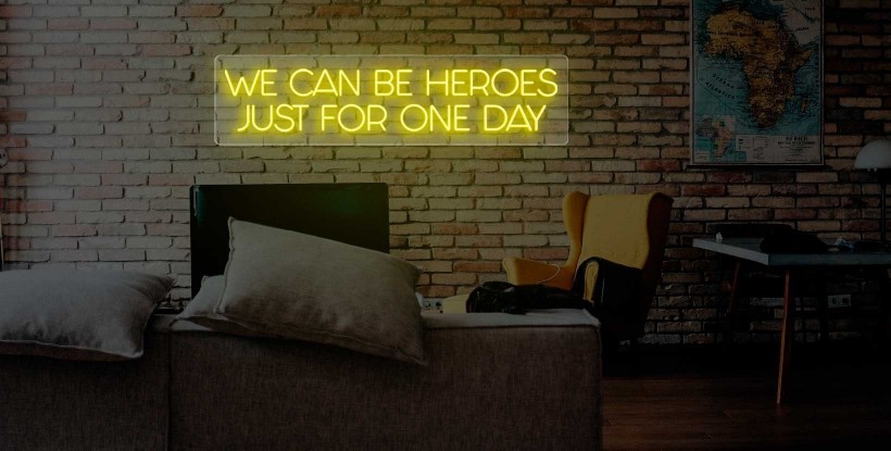 Néon Heroes David Bowie