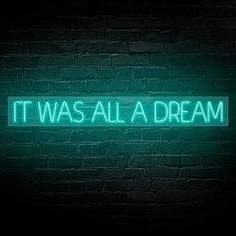 Néon IT WAS ALL A DREAM