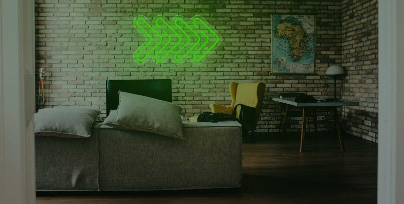 Neon Indicateur de fleche