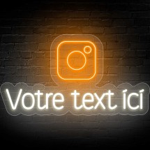 Néon Instagram + Text