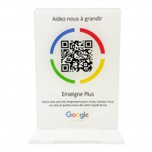 Plaque Google Reviews QR