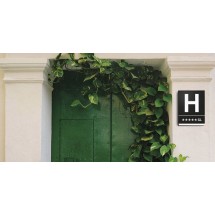 Badge touristique de l'hôtel Catalunya