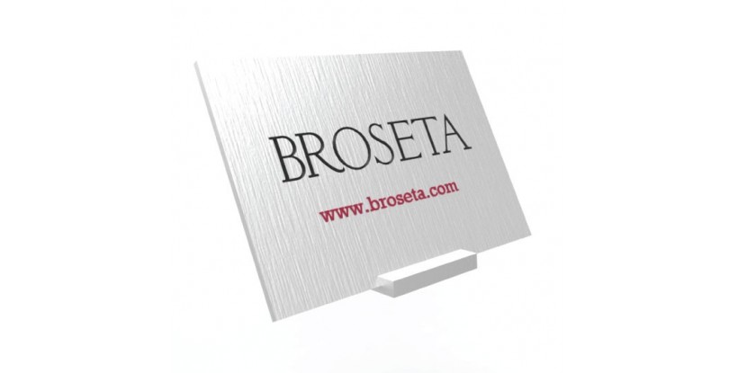 Support D'assiette Décoratif En Laiton - Hauteur 12,5 Cm - Arterameferro