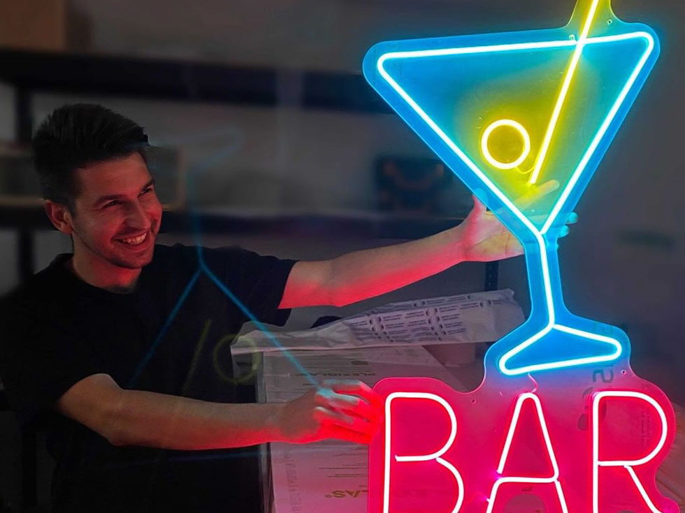Néon pour restaurants et bar