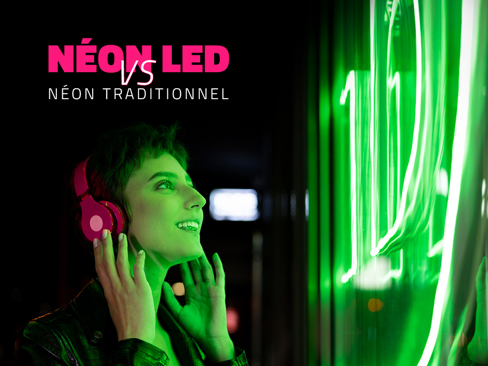 Néon ou LED : lequel choisir pour votre enseigne ?