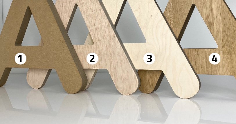 Détail de bois découpé au laser